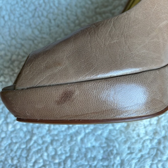 Ted Baker nude Peep Toe Heels - Picture 7 of 14